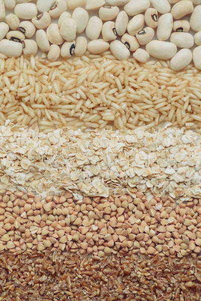 Whole foods, plant-based (WFPB) legumes and grains